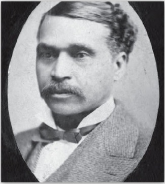 James Sidney Hinton, 1881. Hinton was the first African-American in the Indiana General Assembly and the first African-American to hold a public office in Indiana state government. Courtesy of  Statehouse File.
